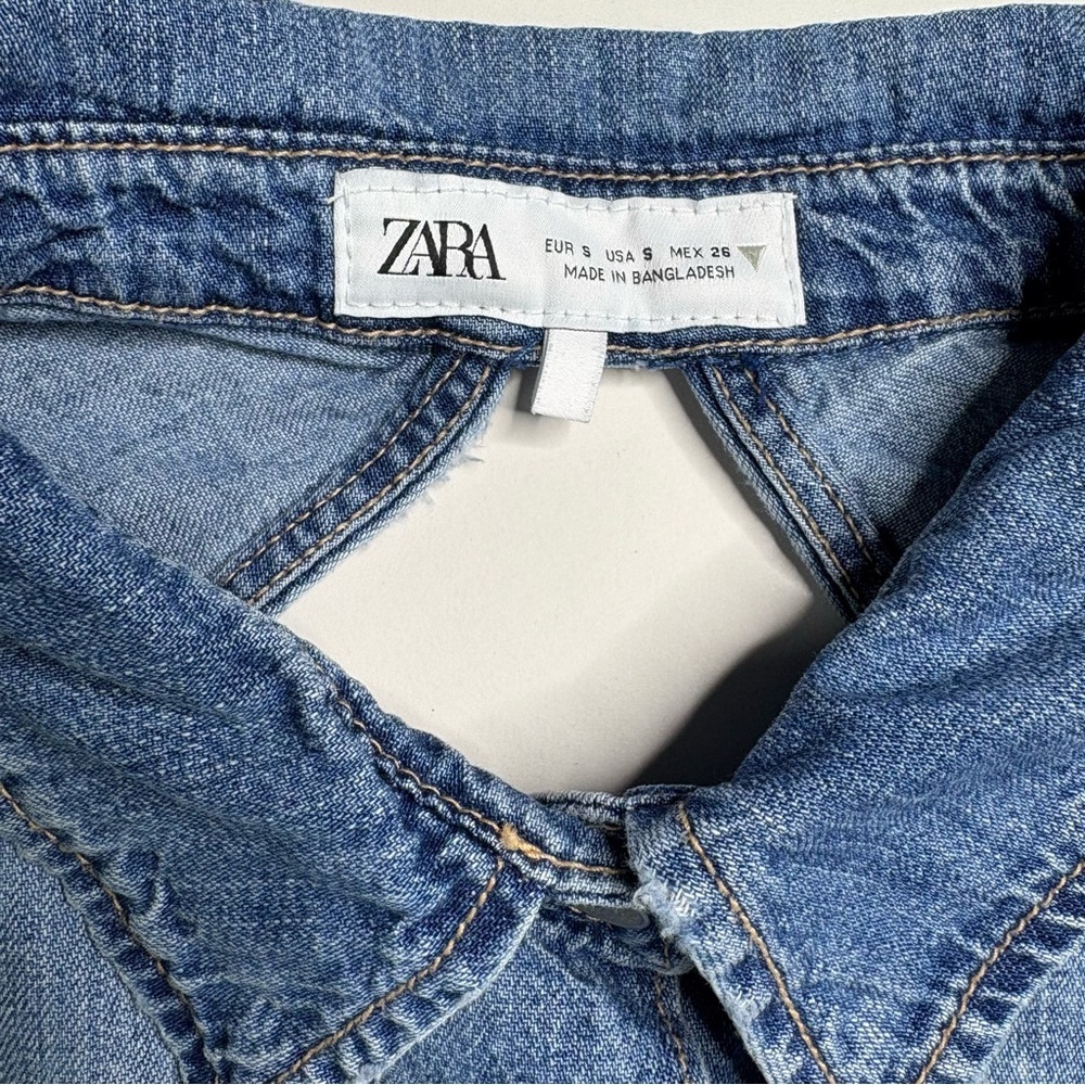 Zara Demin Shirt - Picture 2 of 6